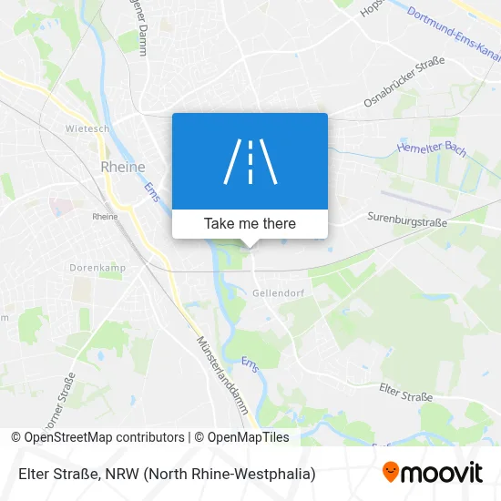 Elter Straße map