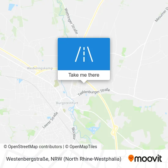 Westenbergstraße map