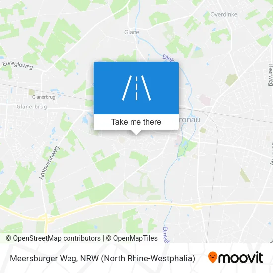 Meersburger Weg map