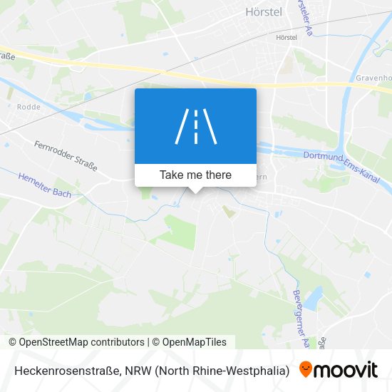 Heckenrosenstraße map