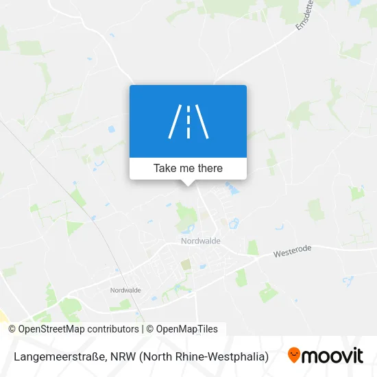 Карта Langemeerstraße