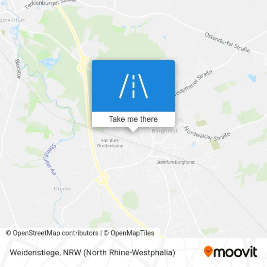 Карта Weidenstiege