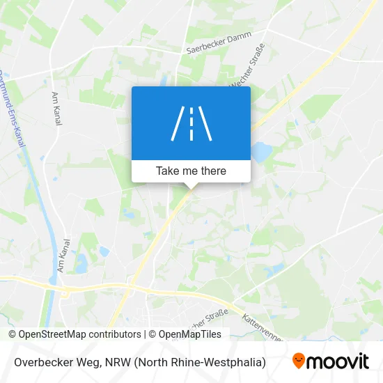 Карта Overbecker Weg