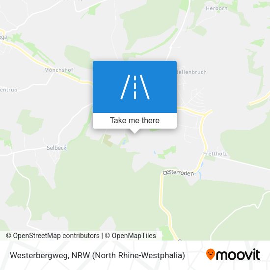 Westerbergweg map