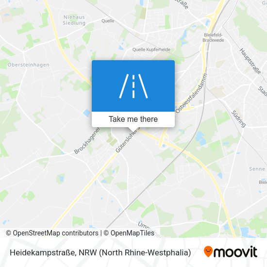 Heidekampstraße map