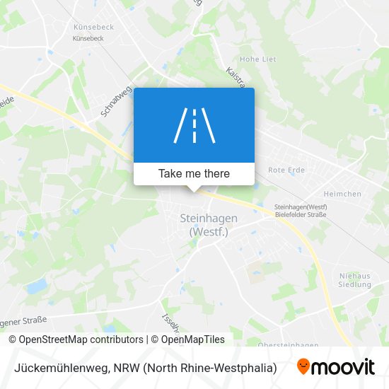 Jückemühlenweg map