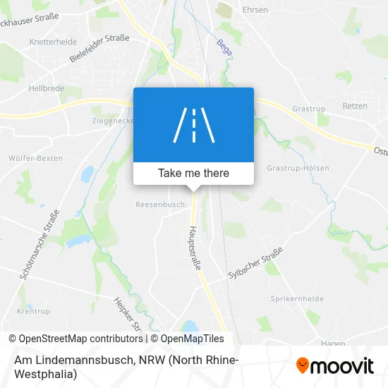 Am Lindemannsbusch map