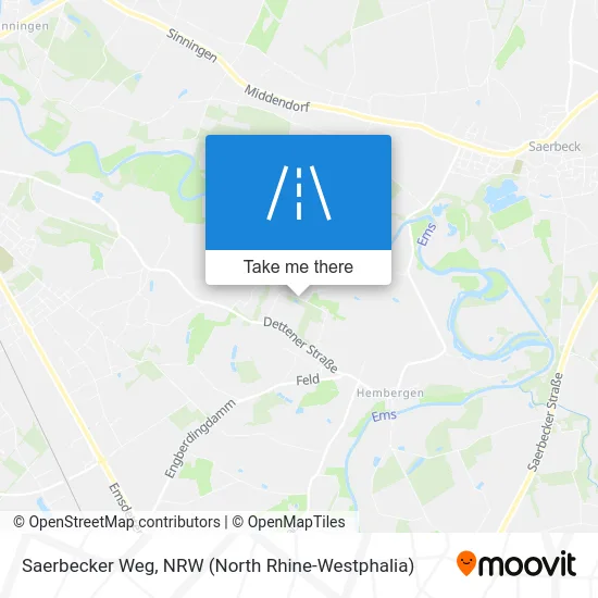 Saerbecker Weg map