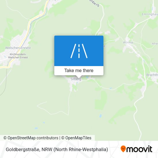 Goldbergstraße map