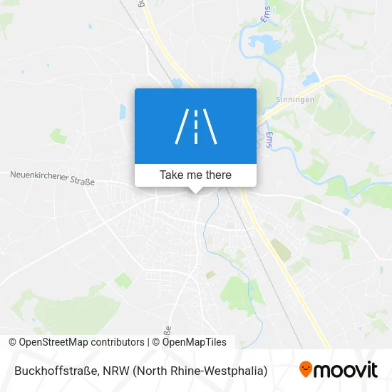 Карта Buckhoffstraße