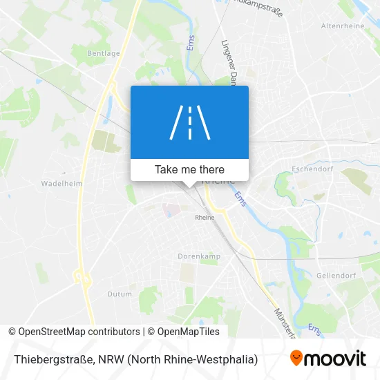 Карта Thiebergstraße