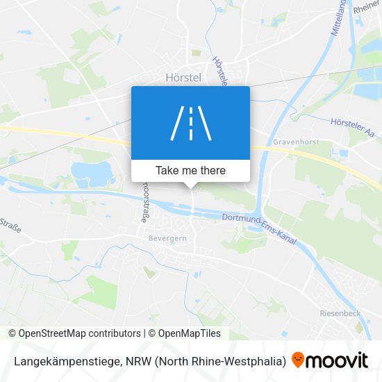 Langekämpenstiege map