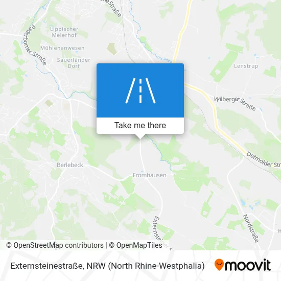 Externsteinestraße map