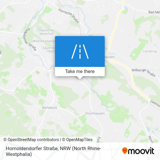 Hornoldendorfer Straße map