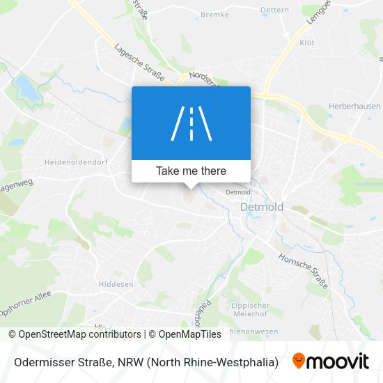 Odermisser Straße map