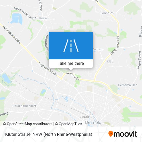 Klüter Straße map