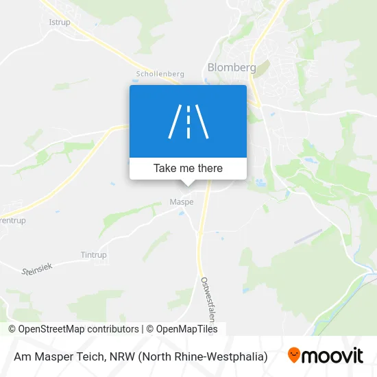 Карта Am Masper Teich