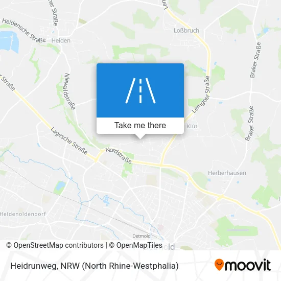Карта Heidrunweg