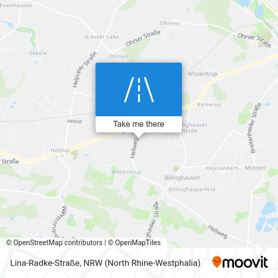 Lina-Radke-Straße map