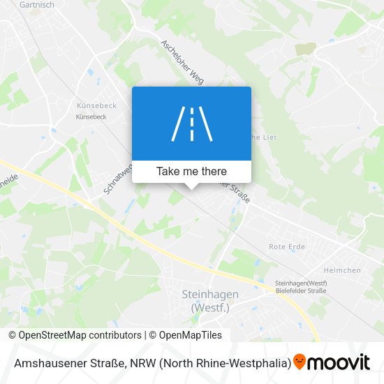 Amshausener Straße map