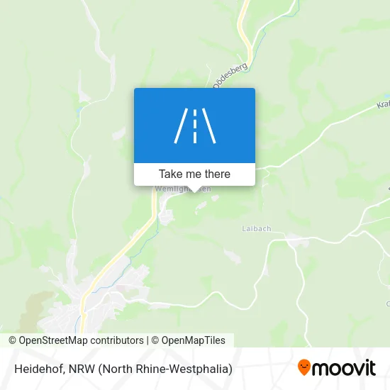 Heidehof map