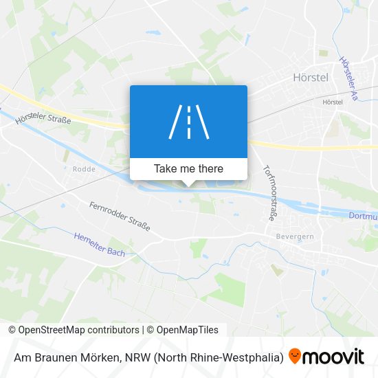 Am Braunen Mörken map