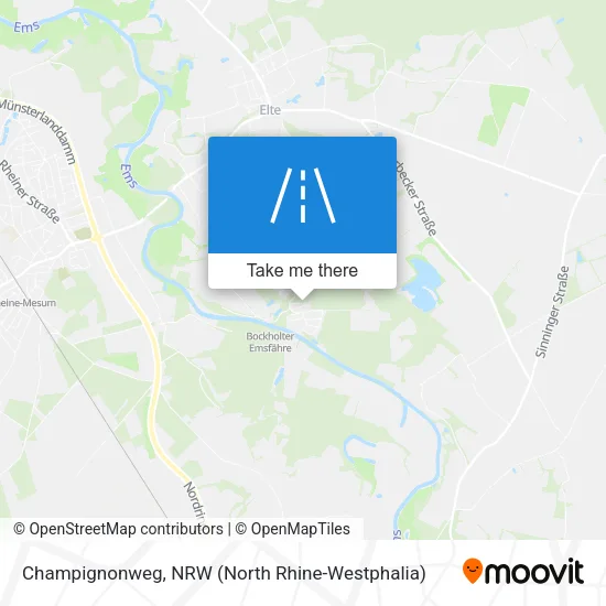 Карта Champignonweg