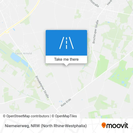 Niemeierweg map