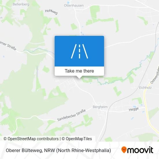 Карта Oberer Bülteweg
