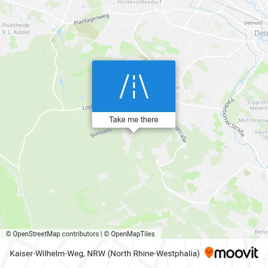 Kaiser-Wilhelm-Weg map