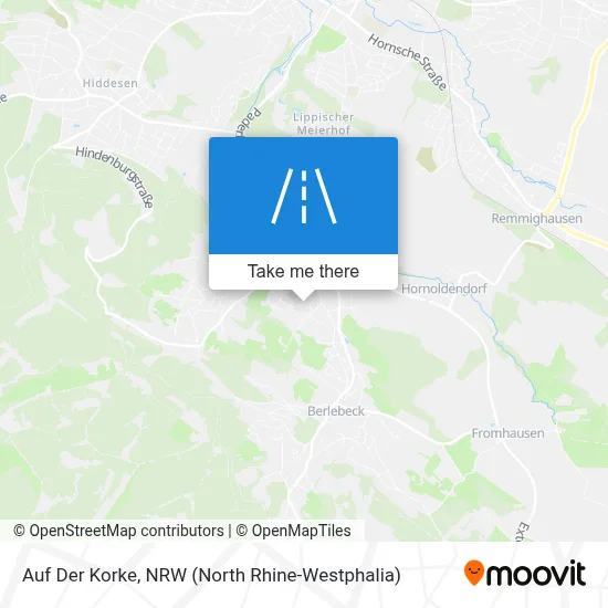 Auf Der Korke map