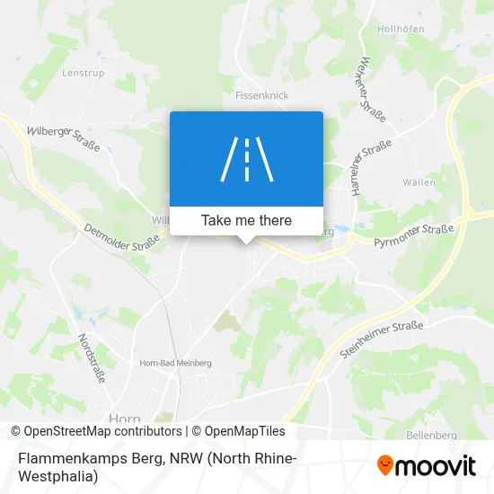 Flammenkamps Berg map