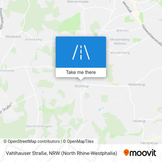 Vahlhauser Straße map