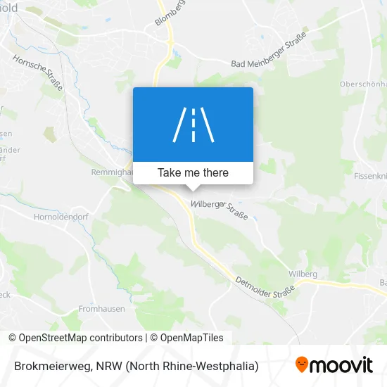 Brokmeierweg map