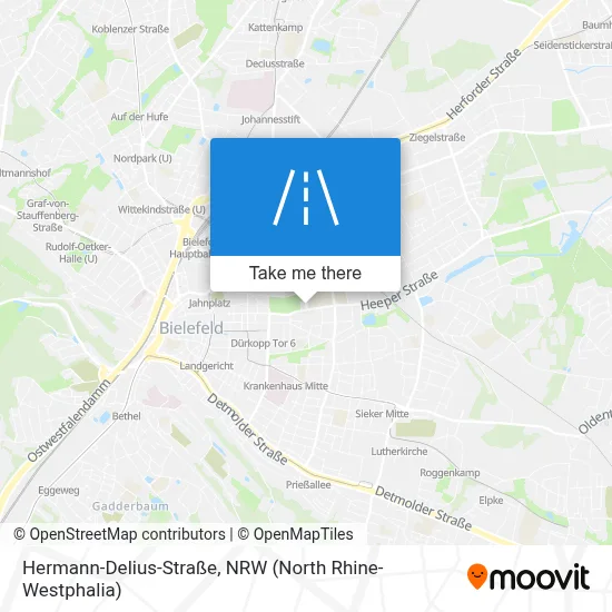 Hermann-Delius-Straße map