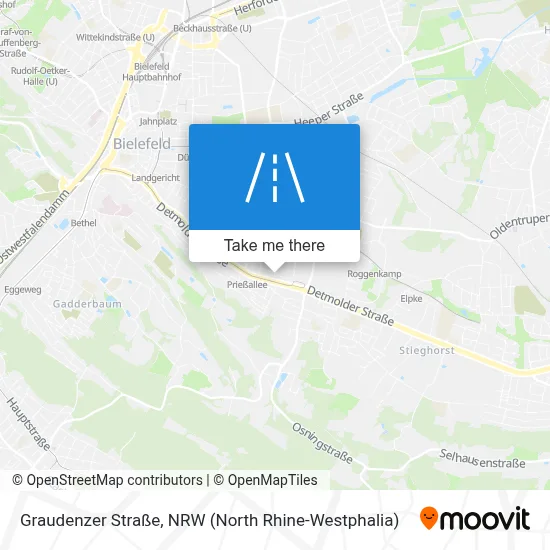 Graudenzer Straße map