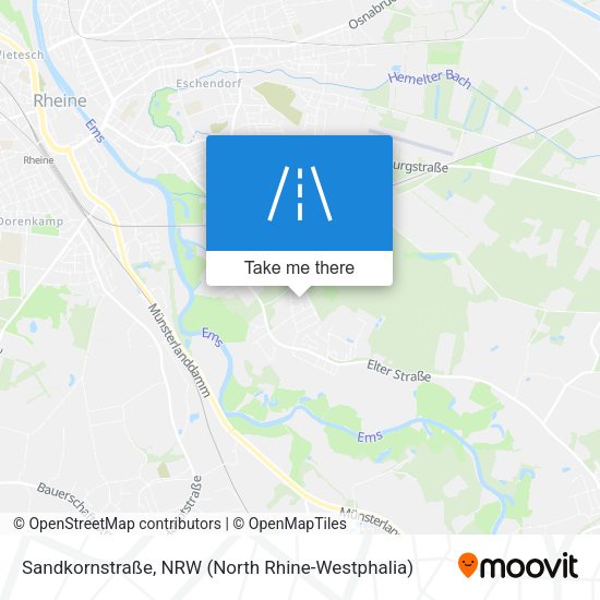 Sandkornstraße map