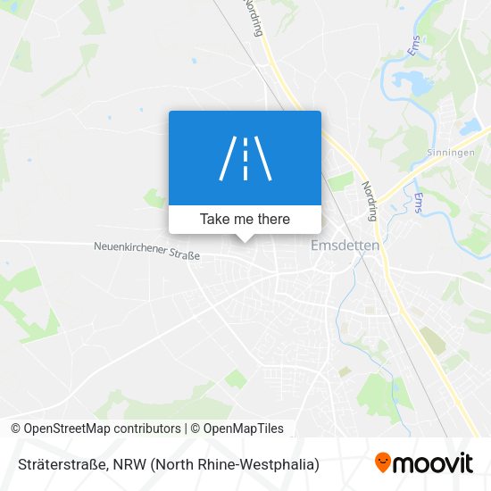Sträterstraße map