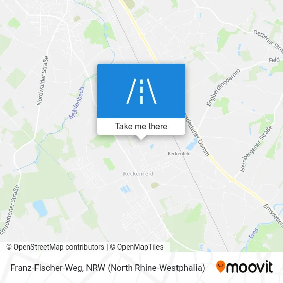 Franz-Fischer-Weg map
