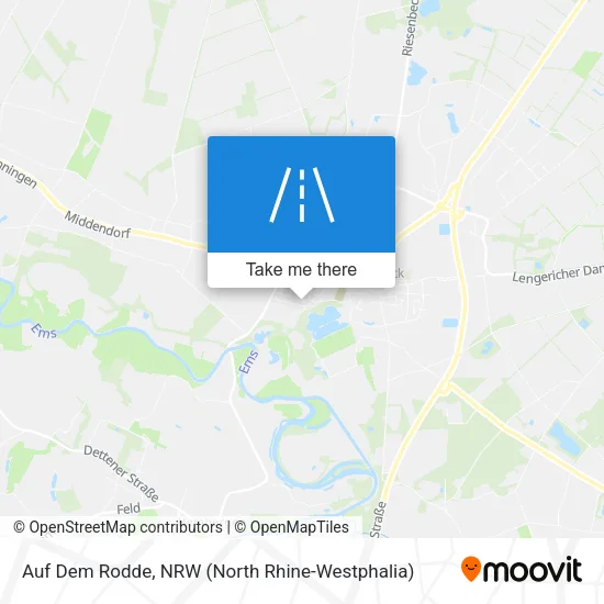 Карта Auf Dem Rodde
