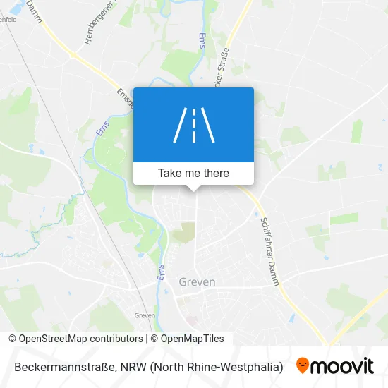 Beckermannstraße map