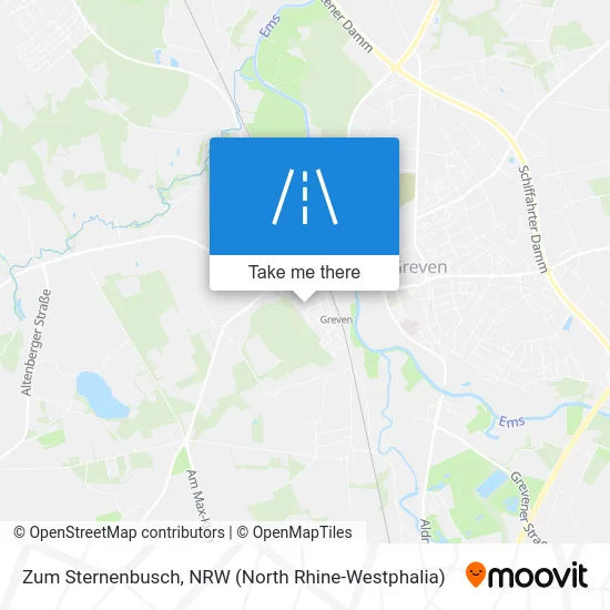 Zum Sternenbusch map