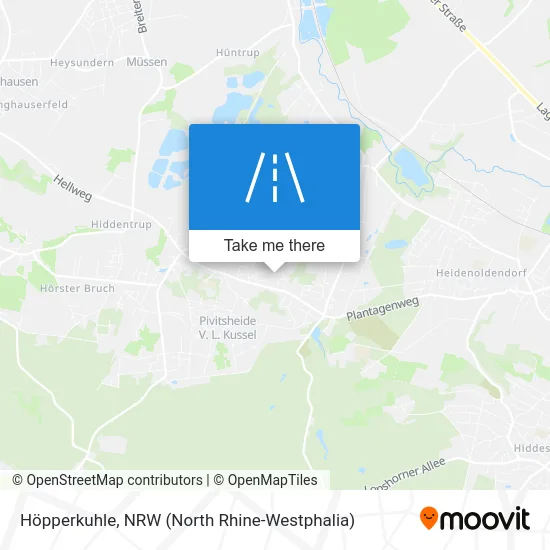 Höpperkuhle map