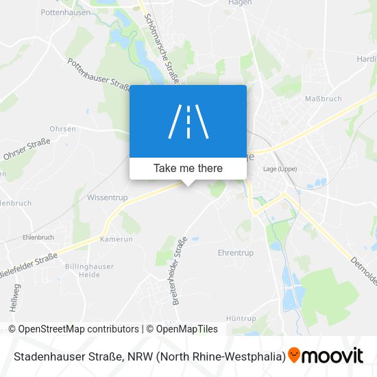Stadenhauser Straße map