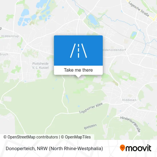 Карта Donoperteich