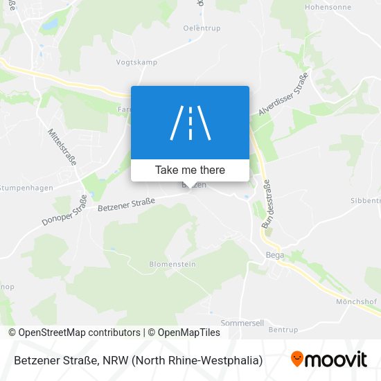 Betzener Straße map