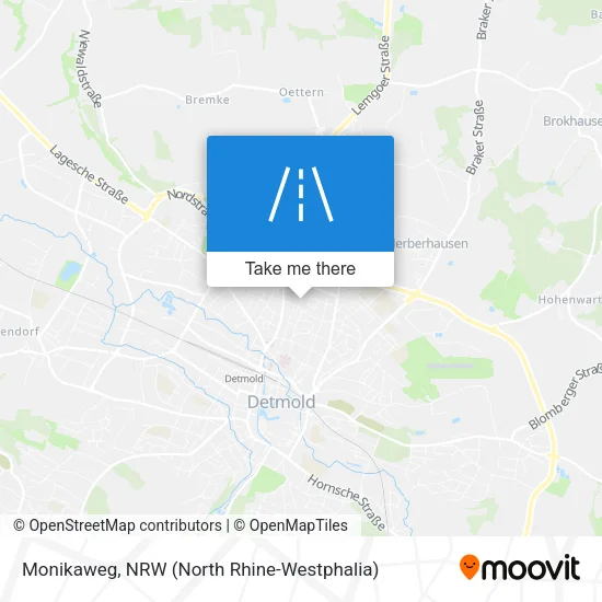 Карта Monikaweg