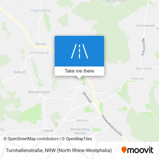 Turnhallenstraße map