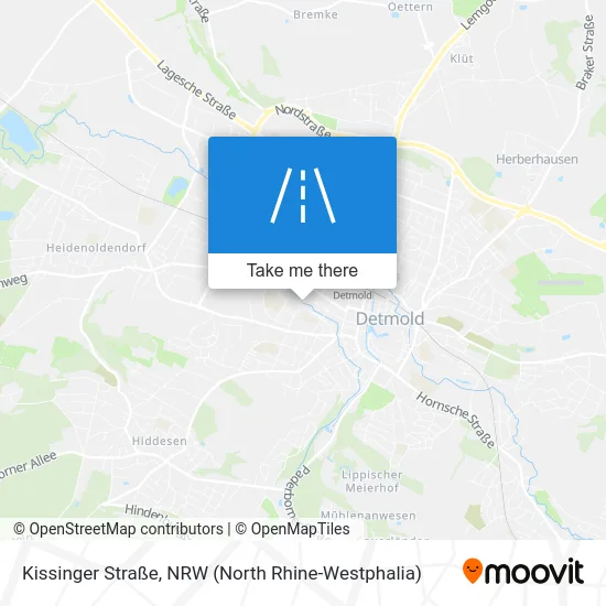 Kissinger Straße map