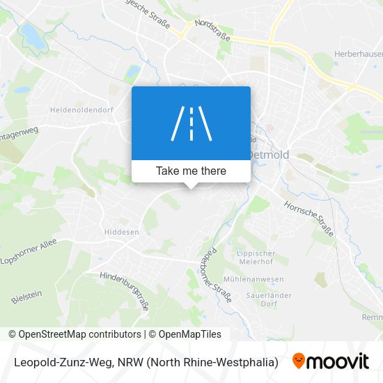 Leopold-Zunz-Weg map